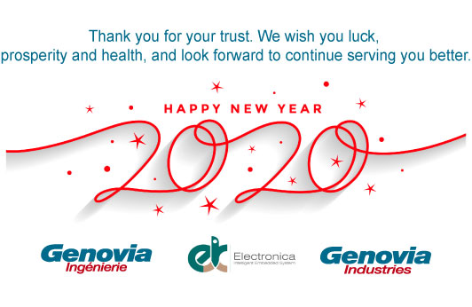 NY2020 GENOVIA INGENIERIE NEW YEAR